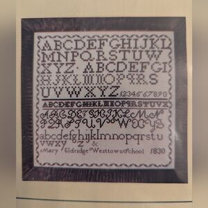 New In Bag Simply Samplers Mary Eldridge Crossstitch Kit